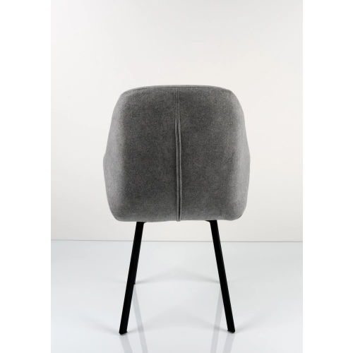 Krzesło DELUXE KR-176 Tkanina STRONG 14 Noga Metalowa